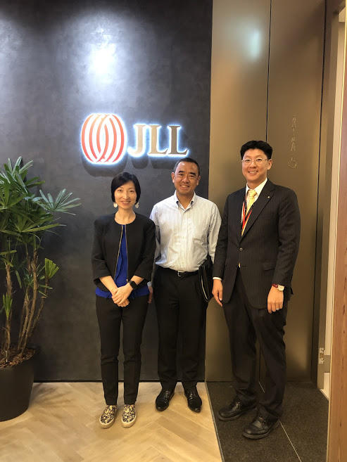 Meeting between the leaders of ScentAir and JLL Jones Lang Lasalle